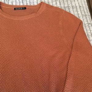 ✰ cotton on rust sweater